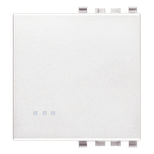 White Wall <b>Switch</b> Button 4.46 In Length 2.29 In Height For Indoor Use - Product Image 1