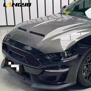 غطاء محرك من ألياف الكربون لسيارة فورد موستانج سوبر سنيك موديلات 2018-2021 - Product Image 6