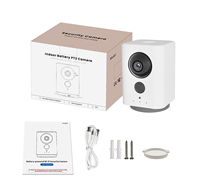 Caméra intérieure UBOX 2K 3MP, caméra réseau 4G LTE, caméra CCTV, carte SIM 4G et caméra PTZ rotative intérieure, batterie 7800mAh