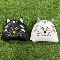 Housse de protection pour clubs de golf (putter et driver) en tissu imperméable avec doublure épaisse en peluche et fermeture magnétique – Ensemble de housses de tête de club de golf