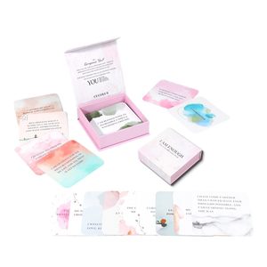 Soporte de cubierta de tarjeta de felicitación de afirmación positiva de motivación de autocuidado de amigos adultos impreso personalizado para el cuidado de la salud mental de las mujeres - Product Image 2
