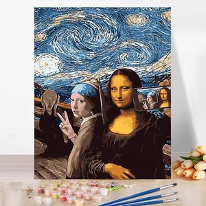 Pintura Acrílica por Números para Principiantes, Colorida, al por Mayor, Personalizada para Niños y Adultos, Pintura Ecológica por Números, Regalos Novedosos, Pacinos - Product Image 1