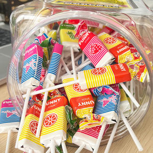 Dulces al por mayor <span class=keywords><strong>Halal</strong></span> Dos tonos fruta sabor gomitas <span class=keywords><strong>Haribo</strong></span> bombones piruletas toffee - Product Image 3