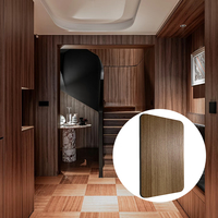 Panel de Cristal de Carbono Ecológico, Tablero de Fibra de Bambú de Alta Densidad, Impermeable y Resistente al Fuego para Decoración de Paredes