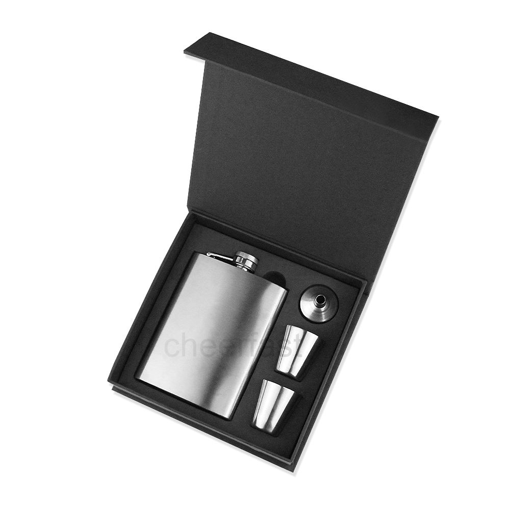 CF-HF-40( Silver Hip Flask)