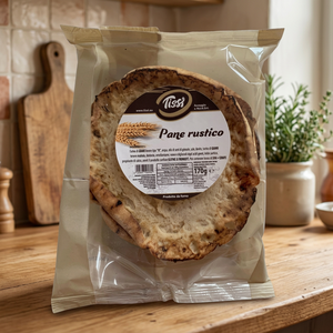 Pane Rustico Tissi di Farina di Grano, Consistenza Semi-Morbida, 170g X 12 Pezzi, Sapore di Cereali, GRAZIANO SRL Modello 0701102 - Product Image 3