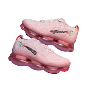 حذاء جري أصلي منسوج من الأعلى منخفض العقرب ماكس حذاء ركض مريح عالي النعل السميك يزيد ارتفاعه غير رسمي برباط للشتاء - Product Image 5