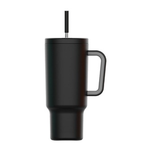 Big Capacity 40oz Leak Proof Tumbler with Handle and Straw Lid Vaccum Insulated Stainless Steel <b>Mug</b> - Product Image 4