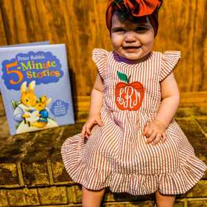 ร้อน<span class=keywords><strong>ขาย</strong></span>พี่น้องจับคู่seersuckerกลับไปที่โรงเรียนสาว<span class=keywords><strong>น้อย</strong></span>สั่นแขนนัวเนียชุดเด็กวัยหัดเดินเด็กjon jon romper - Product Image 4