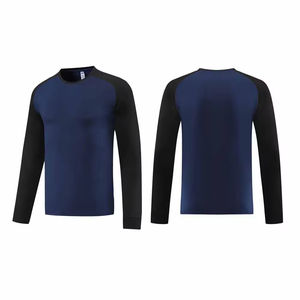 Camisetas de Baloncesto de Fábrica OEM con Cuello Redondo, Cómodas, Ligeras, de Talla Grande, Transpirables, de Secado Rápido, Manga Larga, Unisex, Deportivas - Product Image 6