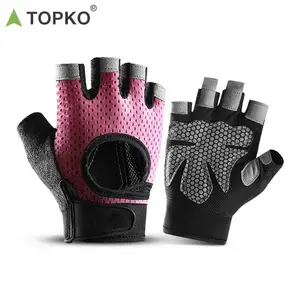 Перчатки TOPKO для тяжелой атлетики, велоспорта, фитнеса, тренировок, спортзала