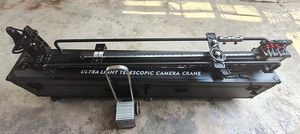 Équipement de studio : Grue télescopique pour caméra de 16 pieds, vitesse maximale de 1,2 m/<span class=keywords><strong>s</strong></span>, avec trépied et roues - Product Image 5