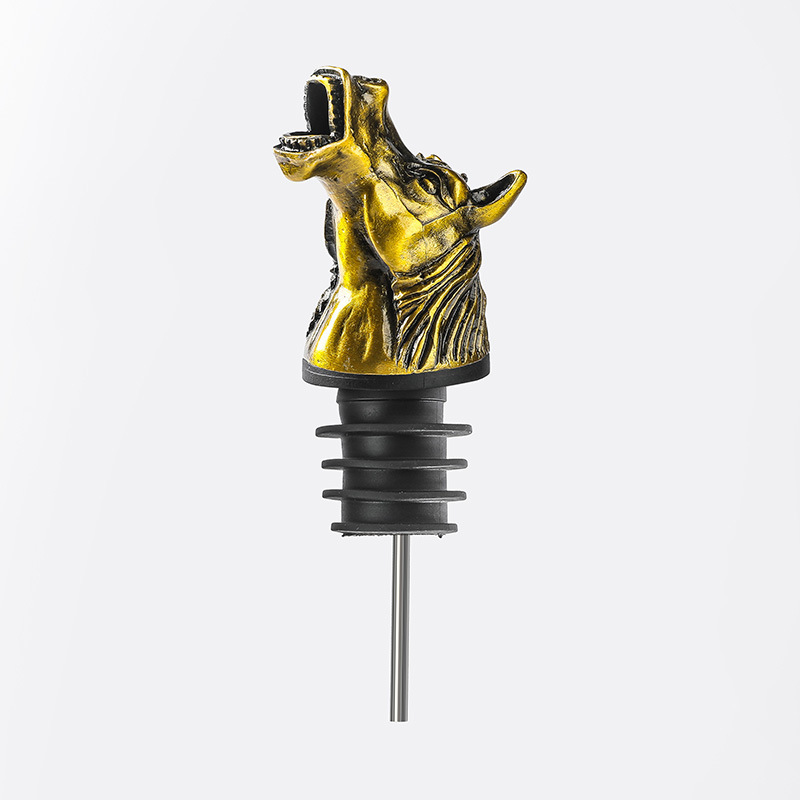 wine pourer-horse