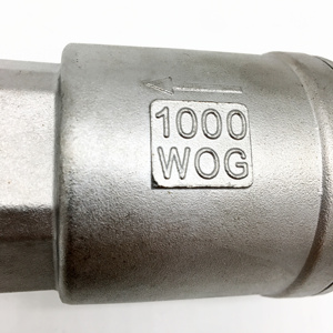 <span class=keywords><strong>1</strong></span> <span class=keywords><strong>1</strong></span>/<span class=keywords><strong>2</strong></span> "Chung 1000 wog dọc kiểm tra van một cách thép không gỉ mùa xuân nạp kiểm tra van - Product Image 3