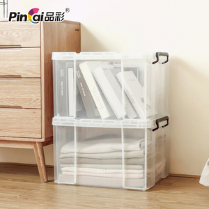High quality firm transparent container stackable plastic tool storage box for outdoor