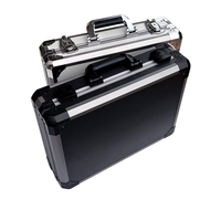 Mallette en aluminium de taille personnalisable mallette à outils d'expédition mallette à outils de vol en aluminium en mousse à l'intérieur dure