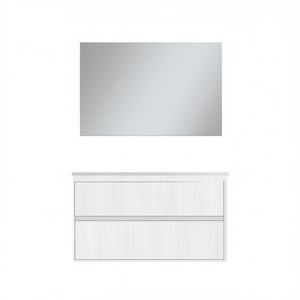Mueble de Baño Suspendido Elegance Line 100 cm Blanco Mate - Product Image 3