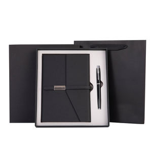 Juego de regalo de bolígrafo para cuaderno corporativo para hombres, Oficina de graduación promocional de lujo con logotipo personalizado - Product Image 2