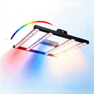 Luz de Cultivo <span class=keywords><strong>LED</strong></span> Dimerizável Dobrável de Espectro Completo IP65 com Controle Remoto para Estufas Internas, Jardins e Projetos Comerciais de Cultivo de Plantas - Product Image 4