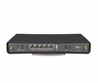 Nouveau routeur sans fil Mikrotik d'origine Hap Ac3 Rbd53ig-5hacd2hnd en Stock 4G 1000mbps pare-feu QoS VPN fonctions