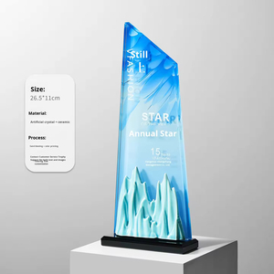 ถ้วยรางวัลเซรามิก <span class=keywords><strong>Apex</strong></span> Sculpture รุ่นลิมิเต็ดอิดิชั่น ปี 2026 งานแฮนด์เมด ดีไซน์ Black Eight ของขวัญครบรอบบริษัท - Product Image 6