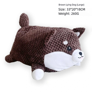 Juguetes de Peluche para Mascotas, Protección del Medio Ambiente, Juguetes Chirriantes para Perros, Juguetes para Masticar, Juguetes para la Dentición, Accesorios para <span class=keywords><strong>Gatos</strong></span> - Product Image 5