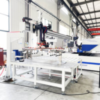 Système d'alimentation de treillis de 2500 mm contrôlé par PLC, presse plieuse électrique automatique CNC à moteur haute vitesse pour tôles et panneaux, formage d'extrémités
