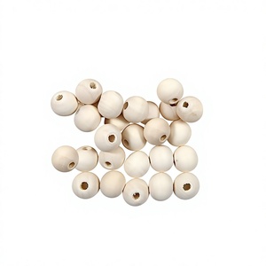 Vente en gros de perles en bois rondes FAIZA CRAFT FC-8136 en graines de Bodhi naturelles de 10 mm, pour la méditation, la fabrication de bijoux et de bracelets DIY - Product Image 3