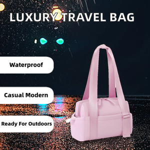 Pink Mini Gym <b>Bag</b> Women Waterproof Nylon Sports Tote Lightweight Duffle Shoulder <b>Bag</b> for Yoga Beach Travel - Product Image 5