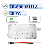 HZX-Tech 200W 20-6000MHZ RF Power Amplifier High Frequency UAV FPV VCO Signal Generator Module 5.2GHZ 5.8GHZ 2.4GHZ 868MHZ 915M