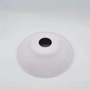 Cubiertas de Lámparas Industriales Planas de 12/16 Pulgadas, Pequeñas, de Tres Vías, Aisladas, Metálicas y Pintadas - Product Image 5