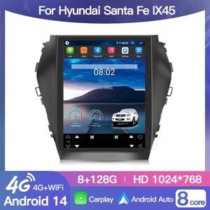 Android 14 Screen Car Radio For Hyundai IX45 Santa Fe 2012-2017 Multimedia Player Navigation GPS Carplay Stereo DSP 4G <b>WIFI</b> - Product Image 2