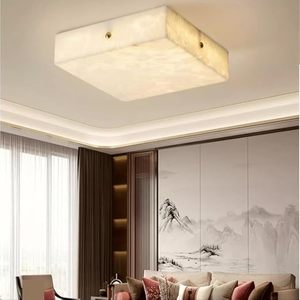 Luminaires <span class=keywords><strong>de</strong></span> plafond carrés en albâtre naturel, décoration intérieure <span class=keywords><strong>de</strong></span> luxe pour chambre à coucher, cuisine, <span class=keywords><strong>salle</strong></span> à manger, salon, <span class=keywords><strong>salle</strong></span> <span class=keywords><strong>de</strong></span> <span class=keywords><strong>bain</strong></span> - Product Image 1