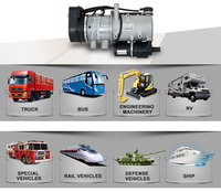 Chauffage au diesel JP 9kw pour camion, bus, bateau - 24v/12v avec thermostat à affichage numérique pour le chauffage du carburant