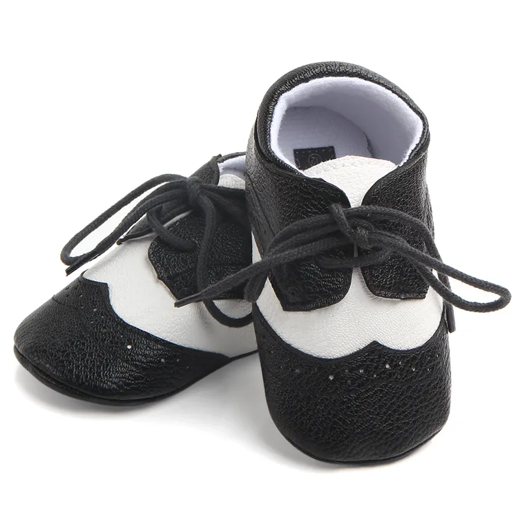 Latest fashional high quality leather baby boy shoes