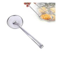 Multifonctionnel En Acier Inoxydable Filtre Cuillère Et Clip Nouvelle Conception Filtre Cuillère Avec Clip Alimentaire Cuisine Huile de Friture avec En