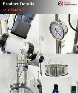 5L Alkohol-Extraktions-Mini-Labor-Rotavapor Rotovap Vakuum-Rotationsverdampfer-Set mit Vakuumverdampfer-Konzentrator - Product Image 3