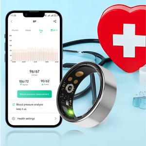 TR11M Hersteller Wasserdichter IP68 Smart <span class=keywords><strong>Ring</strong></span> Gesundheits- und Sport-Fitness-Tracker mit Blutdruck-, Herzfrequenz- und Blutsauerstoff-Monitor Tragbares Gerät - Product Image 6