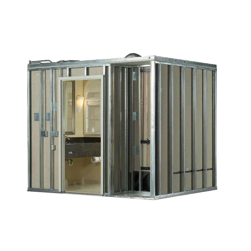 Batroom Module Prefabricated Bathroom Module with Completed Interior for Residential ...