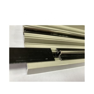 Mur de séparation en verre, sans cadre, portes coulissantes, intérieur <span class=keywords><strong>avec</strong></span> 4 pistes, glaçage de patio - Product Image 4