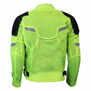 Blouson de <span class=keywords><strong>moto</strong></span> léger pour <span class=keywords><strong>homme</strong></span>, grande taille, toutes saisons, certifié CE, en maille respirante, imperméable, coupe-vent, % polyester - Product Image 2