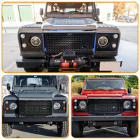 Grille de pare-chocs avant en ABS pour Land Rover Defender 90 110 130, style classique, pièce de rechange pour grille avant Octa, vente chaude