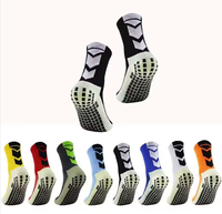 Chaussettes de sport de football athlétiques respirantes antidérapantes antidérapantes