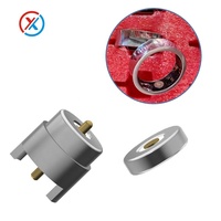 OEM anillos inteligentes de carga magnética conector de anillo de salud fuerte adsorción 1 pin pogopin cabeza de carga magnética