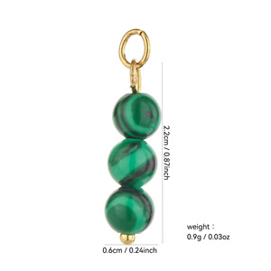 Ciondoli in Ceramica Manna con Perle <span class=keywords><strong>di</strong></span> Porcellana Dipinte e Placcati in Oro per Creazione <span class=keywords><strong>di</strong></span> <span class=keywords><strong>Orecchini</strong></span> - Product Image 6