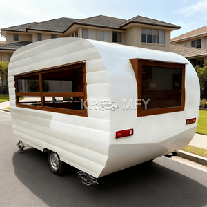 Carrito de Café Ambulante, Remolque de Catering, Cocina Móvil, Camión de Comida Rápida Totalmente Equipado - Product Image 2