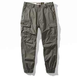 Versatile 100% Cotton Black <strong>Harem</strong> <strong>Pants</strong> Men Casual Style Zipper Fly Customizable Stylish Outfits Mid Anti-Pilling Summer Knitted - Product Image 6