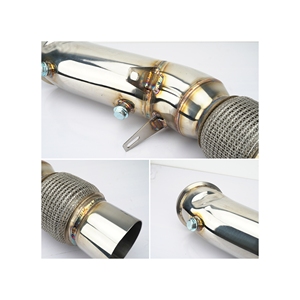 Collecteur d'échappement B48 pour <span class=keywords><strong>BMW</strong></span> 120i 125i 220i 230i 320i 330e 330i 420i 430i 730i 730e F20 F22 F30 F31 F32 – Downpipes de course - Product Image 2