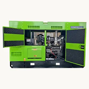 50Hz 60Hz 1500Rpm 1800Rpm 3 Fase Watergekoelde 15kw Stille Genset Koeler Genset Voor Container