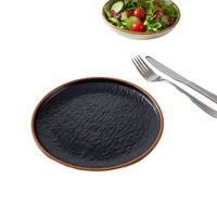 Assiettes et plateaux de service Japandi en mélamine écologiques, non toxiques, durables, robustes et lavables au lave-vaisselle pour restaurants et fêtes (vente en gros)